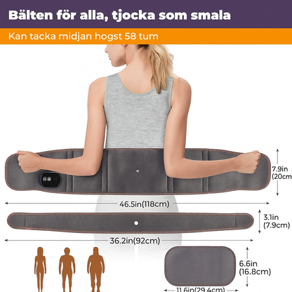 InfraBelt™ | Återställ diskar, minska inflammation och lindra smärta genom avlastning