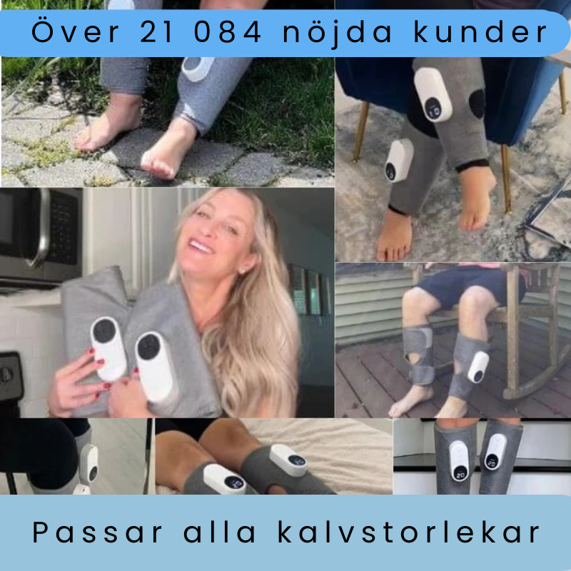 MasterMassage™ | Återställ cirkulationen och slappna av i benen på några minuter