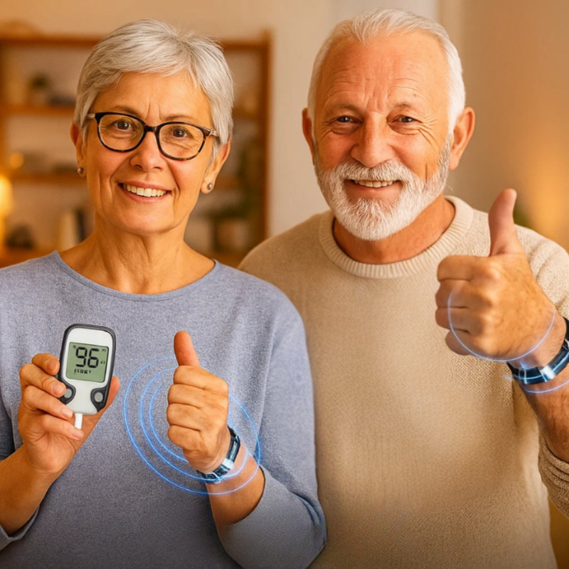 GlucoBand™ | Sänk blodsockret med upp till 72 % på bara 7 dagar