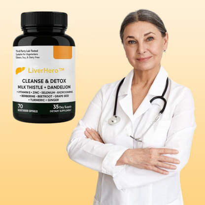 LiverHero™ | Rena din lever, förbättra matsmältningen och bränn fett snabbt