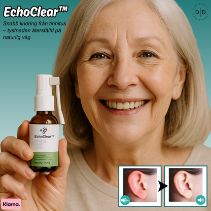 EchoClear™ | Snabb lindring från tinnitus – tystnaden återställd på naturlig väg