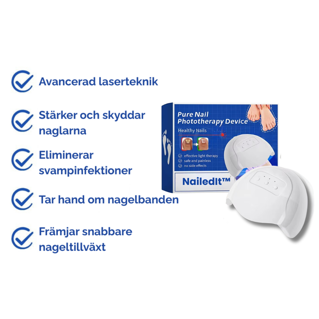 NailedIt™ | Säg adjö till tjocka, missfärgade naglar utan smärta — inga mediciner behövs