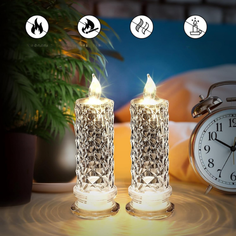 AmoraLite™ | Glöm stearinljusens kaos – njut av ett lugnt och elegant ljus i stället