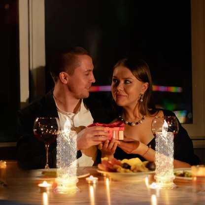 AmoraLite™ | Glöm stearinljusens kaos – njut av ett lugnt och elegant ljus i stället