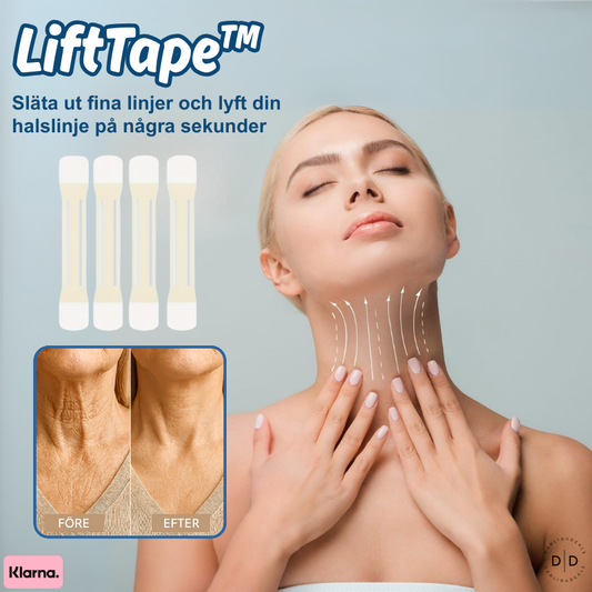 LiftTape™ | Släta ut fina linjer och lyft din halslinje på några sekunder
