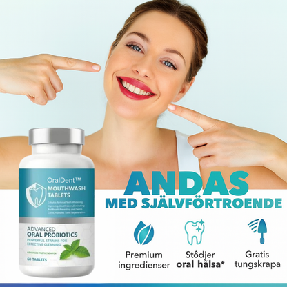 OralDent™ | Varsam men kraftfull vård för tandkött, tänder och andedräkt