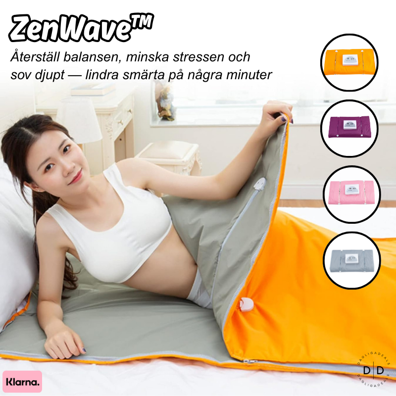 ZenWave™ | Återställ balansen, minska stressen och sov djupt — lindra smärta på några minuter