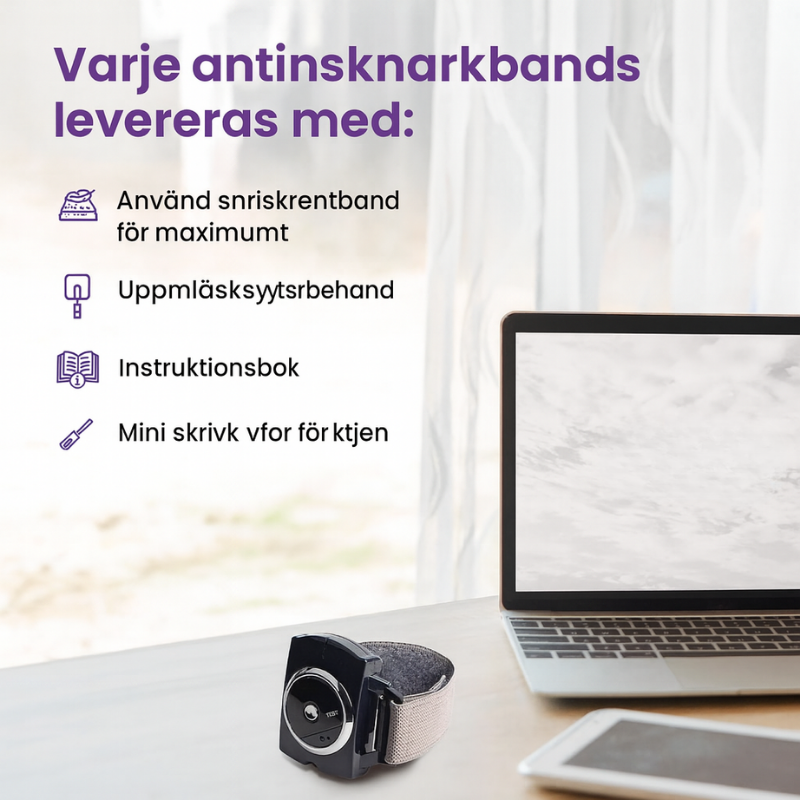 QuietRest™ | Förbättra luftflödet, minska snarkning – vakna helt utvilad