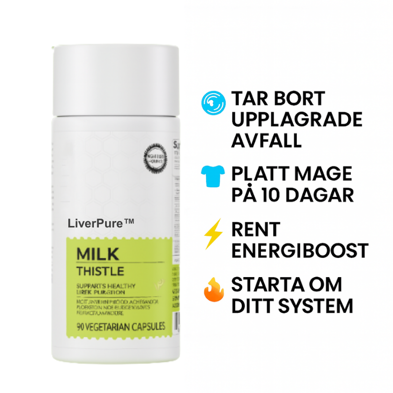 LiverPure™ | Avgifta din lever, stärk ditt immunförsvar naturligt