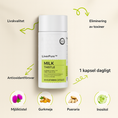 LiverPure™ | Avgifta din lever, stärk ditt immunförsvar naturligt