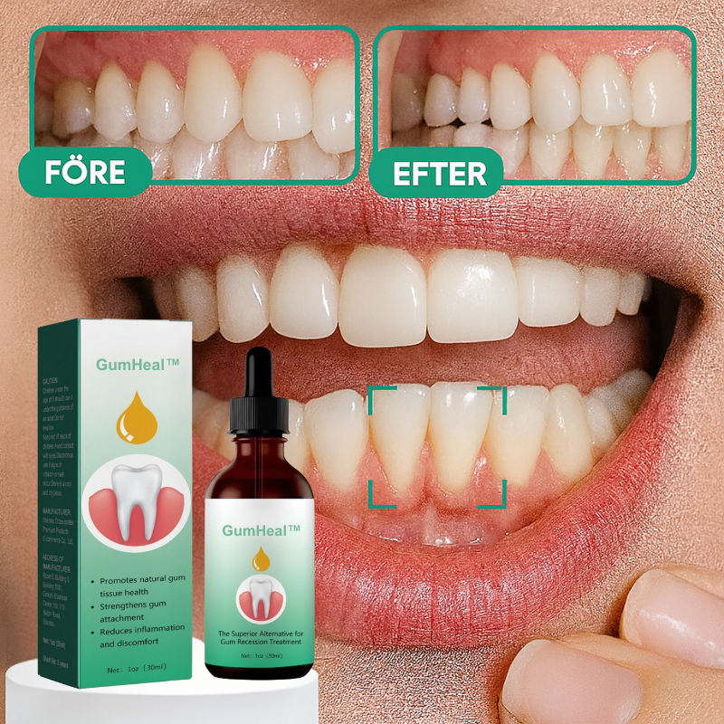 GumHeal™ | Från blödande tandkött till förnyelse – synliga resultat på 4 dagar