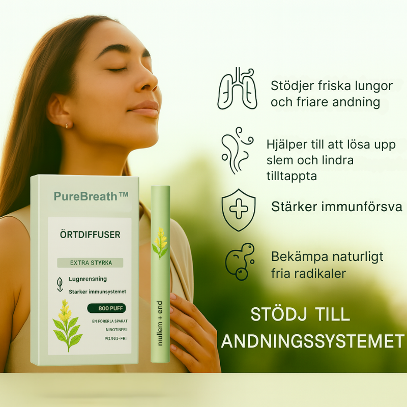 PureBreath™ | Sluta röka för gott – enkelt, naturligt, effektivt