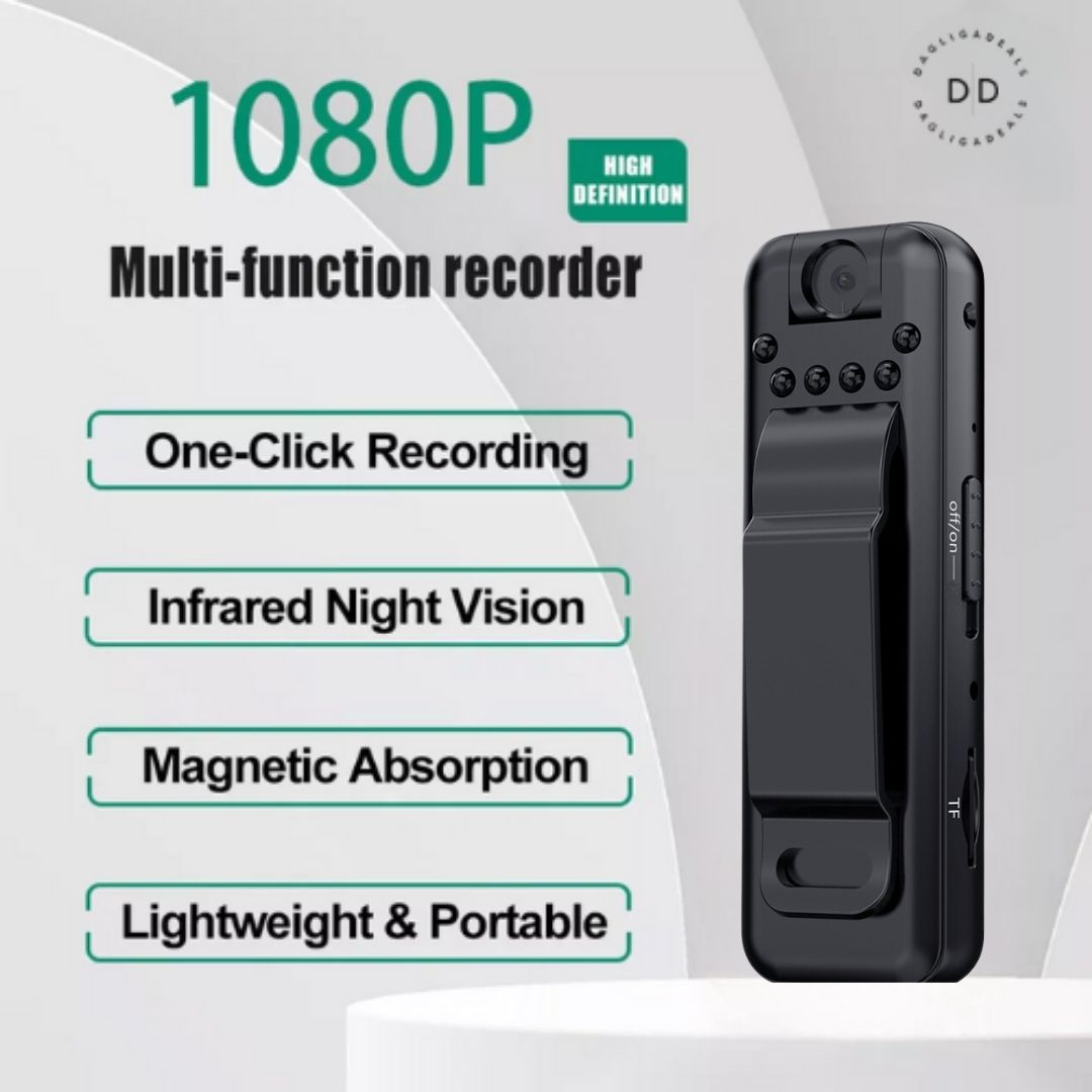 InvisiCam™ | 1080P Fånga varje detalj, förbli osedd