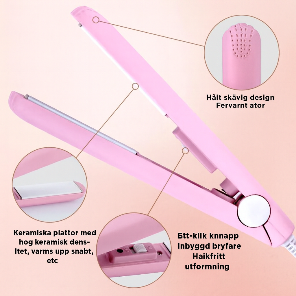 HairMate™ | Ett verktyg, oändliga frisyrer – perfekt på några minuter.