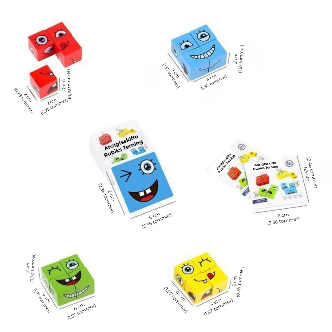 Cubix™ | Inga fler tristesser eller utbrott – koppla samman, skratta och lär er tillsammans!