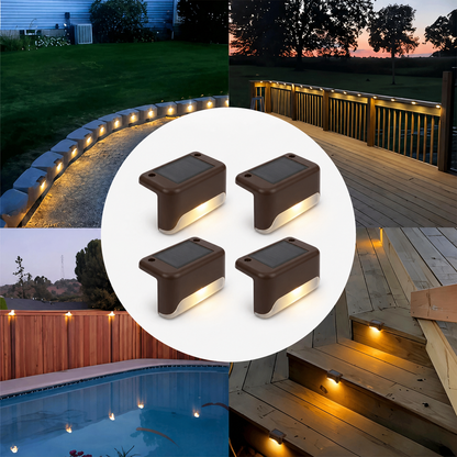 SolarGlow™ | Automatisk Belysning för Trappa & Uteplats