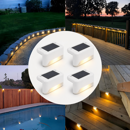 SolarGlow™ | Automatisk Belysning för Trappa & Uteplats