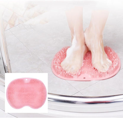 BrushMat™ | Ansträngningsfri rengöring från tå till kropp med avslappnande massage — inget böjande behövs!
