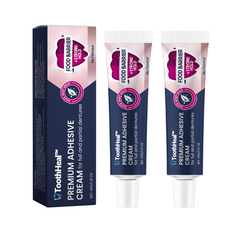 ToothHeal™ | Säker, naturlig protespassform som håller i flera dagar