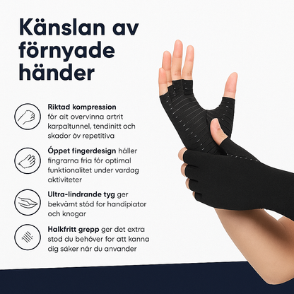 HandEase™ | Säg hejdå till stela, värkande händer med naturligt stöd
