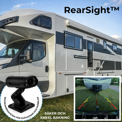 RearSight™ backkamera | Sluta gissa, börja se – varje gång du backar
