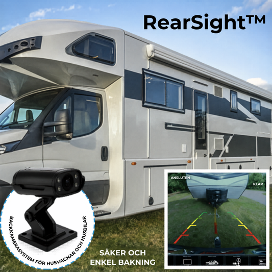 RearSight™ backkamera | Sluta gissa, börja se – varje gång du backar