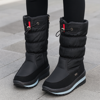 EverWarm™ | Halkfria och Vattentäta Snöstövlar i Fuskpäls