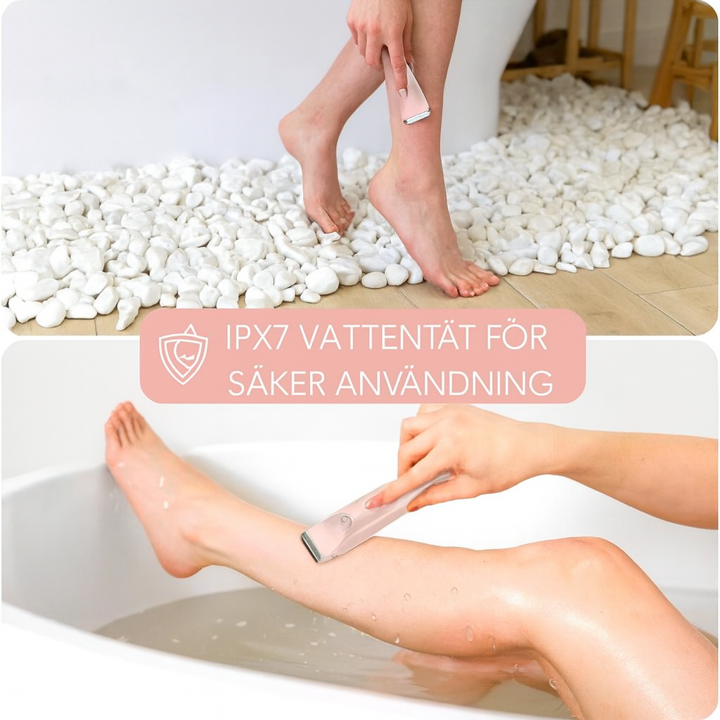 DuoShave™ | Säg hejdå till skärsår, bulor och irritation – en felfri rakning utan rodnad