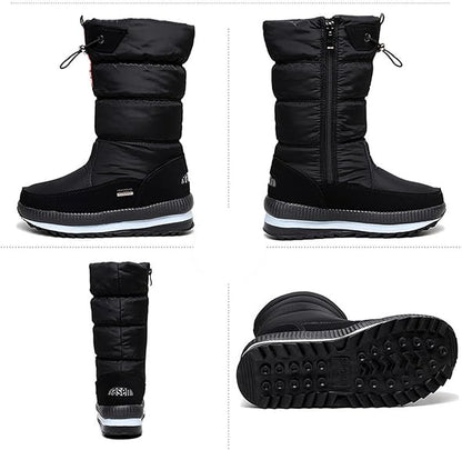 EverWarm™ | Halkfria och Vattentäta Snöstövlar i Fuskpäls