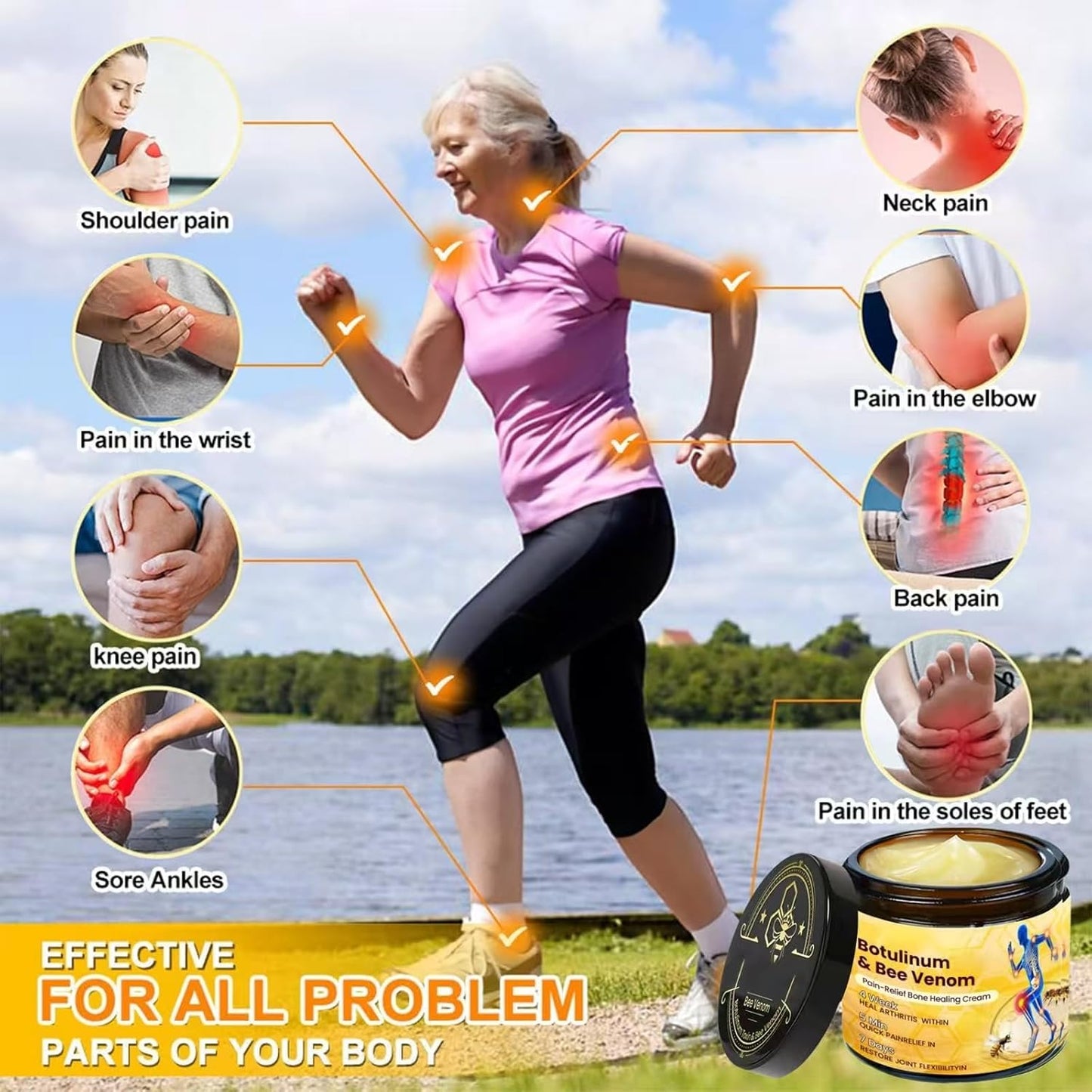 JointCure™ | Djupt penetrerande kräm mot artrit och ledsmärta