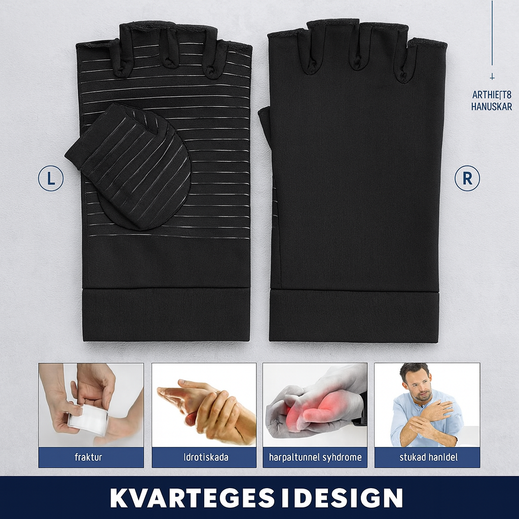 HandEase™ | Säg hejdå till stela, värkande händer med naturligt stöd