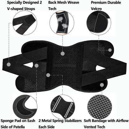 KneeGuard™ | Andningsbart stöd – inga fler svettiga, tunga knän