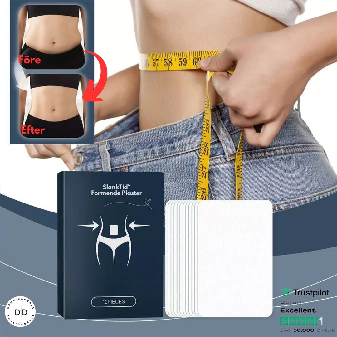 SlankTid™ Formande Plåster | Gå ner upp till 5 kg på 7 dagar