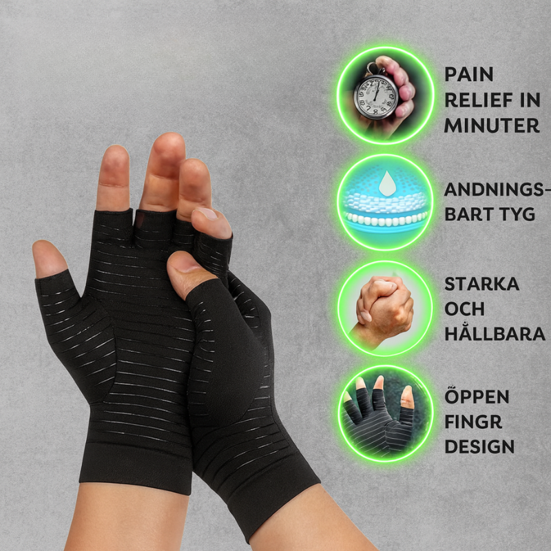 HandEase™ | Säg hejdå till stela, värkande händer med naturligt stöd