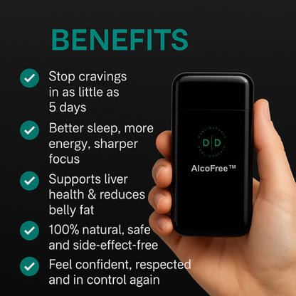 AlcoFree™ | Sluta med alkoholberoende — frihet som varar livet ut
