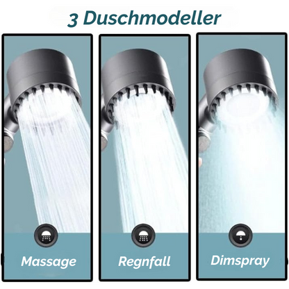 AquaJet™ | Masserar, exfolierar, återfuktar och förnyar - varje sköljning!