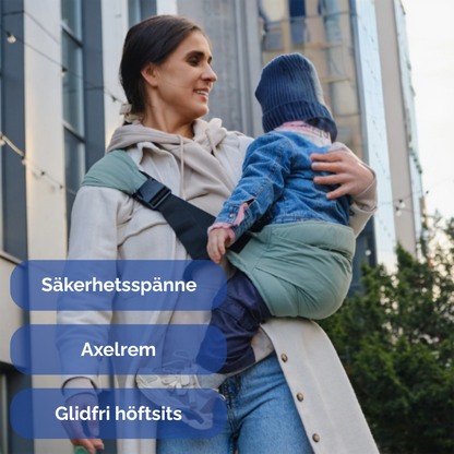 Babybärare™ | Komfort i varje steg - inga fler ryggsmärtor!