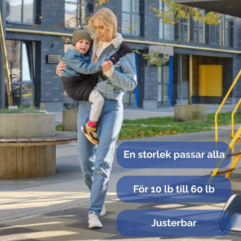 Babybärare™ | Komfort i varje steg - inga fler ryggsmärtor!