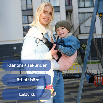 Babybärare™ | Komfort i varje steg - inga fler ryggsmärtor!