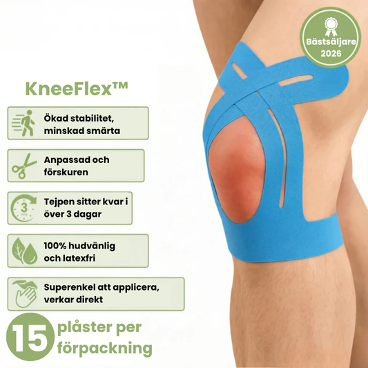 KneeFlex™ | Stabilt stöd och fri rörlighet