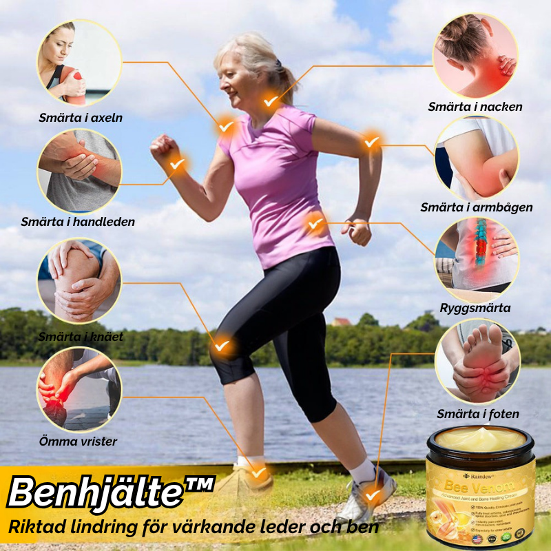 Benhjälte™ | Riktad lindring för värkande leder och ben