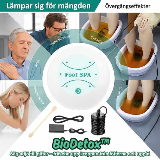 BioDetox™ | Säg adjö till gifter – fräscha upp kroppen från fötterna och uppåt