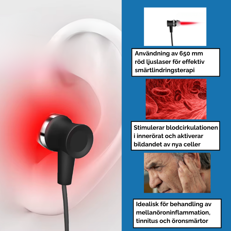Brusreducering™ | Minskar inflammation, förbättrar hörseln!
