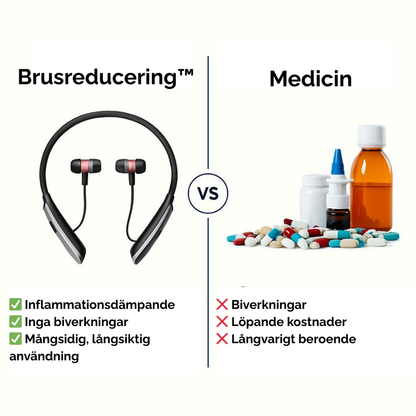 Brusreducering™ | Minskar inflammation, förbättrar hörseln!
