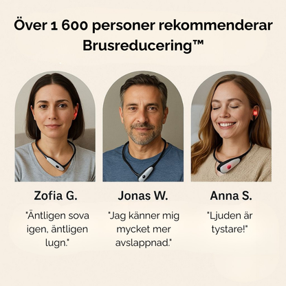 Brusreducering™ | Minskar inflammation, förbättrar hörseln!