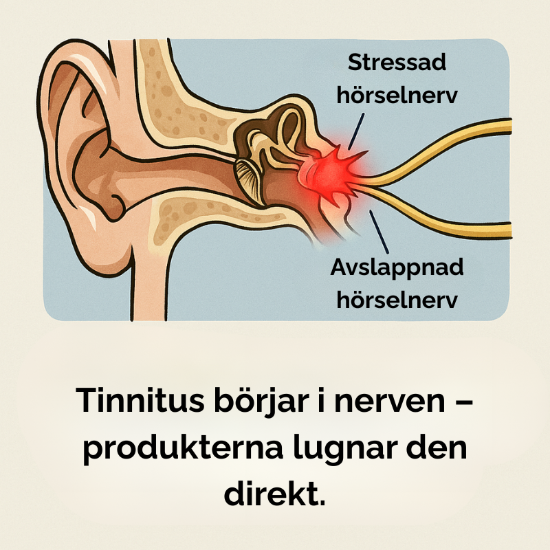 Brusreducering™ | Minskar inflammation, förbättrar hörseln!