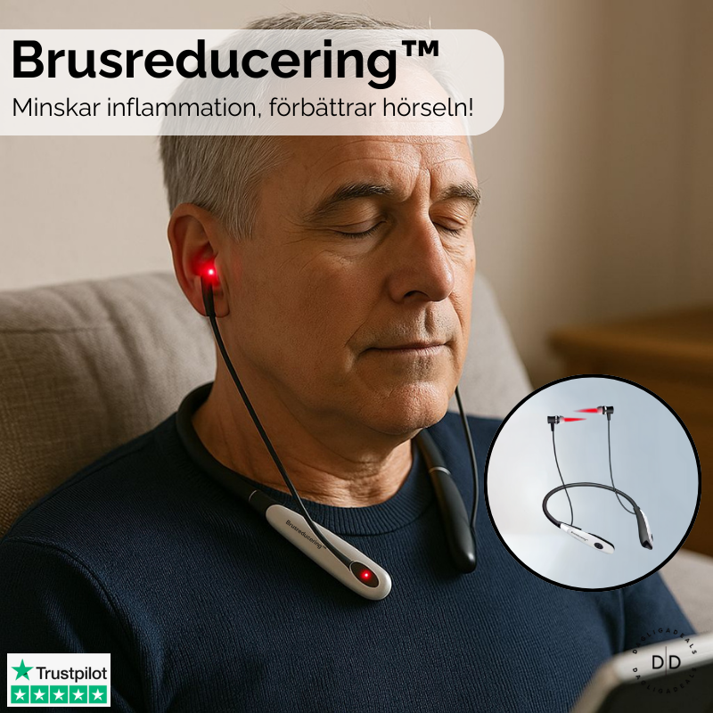 Brusreducering™ | Minskar inflammation, förbättrar hörseln!