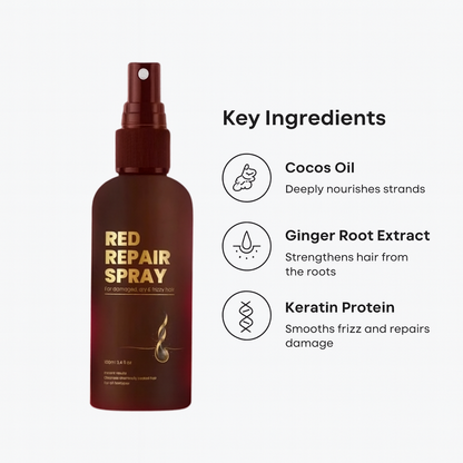 HairMist™ | Skyddar mot värme, reparerar skador, återställer hårets glans