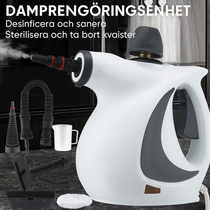 PowerSteam™ | Djuprengör utan ansträngning – ingen skrubbning, inga kemikalier