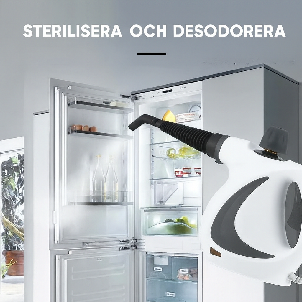 PowerSteam™ | Djuprengör utan ansträngning – ingen skrubbning, inga kemikalier